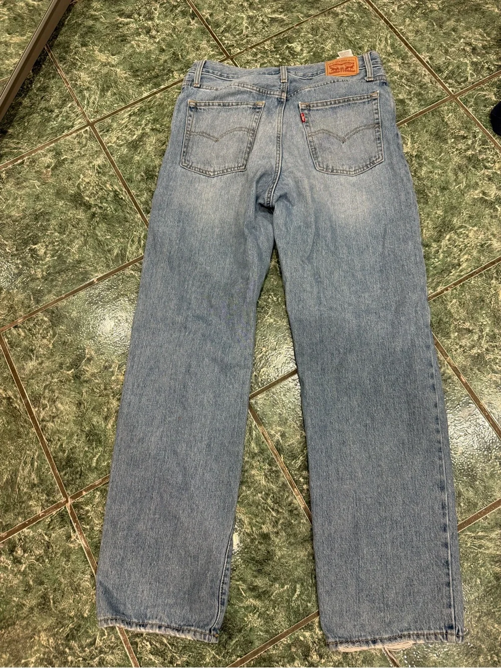 Levi's '94 Baggy High Waist Distressed Relaxed Jeans Size 29